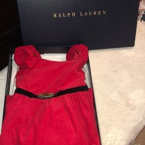 Ralph Lauren little GIRLS HOLIDAY DRESS